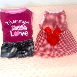 💕NEW Dog Dresses- size M